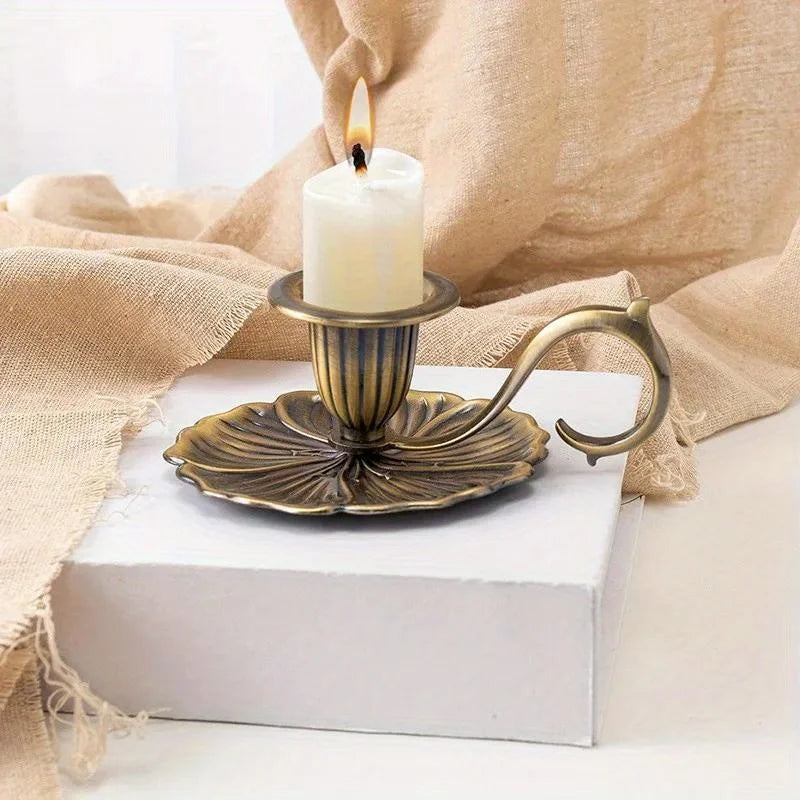 Vintage Nordic Style Candlestick Holders