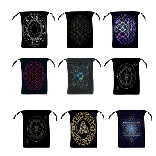 Tarot/Oracle Deck Bags - Geometric Collection