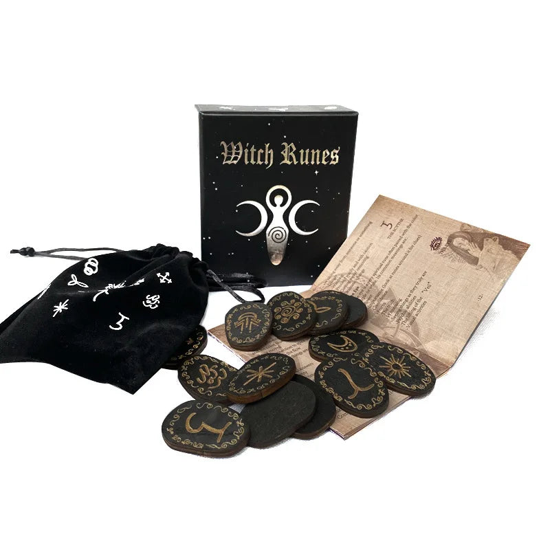 Wooden Witches Rune Set