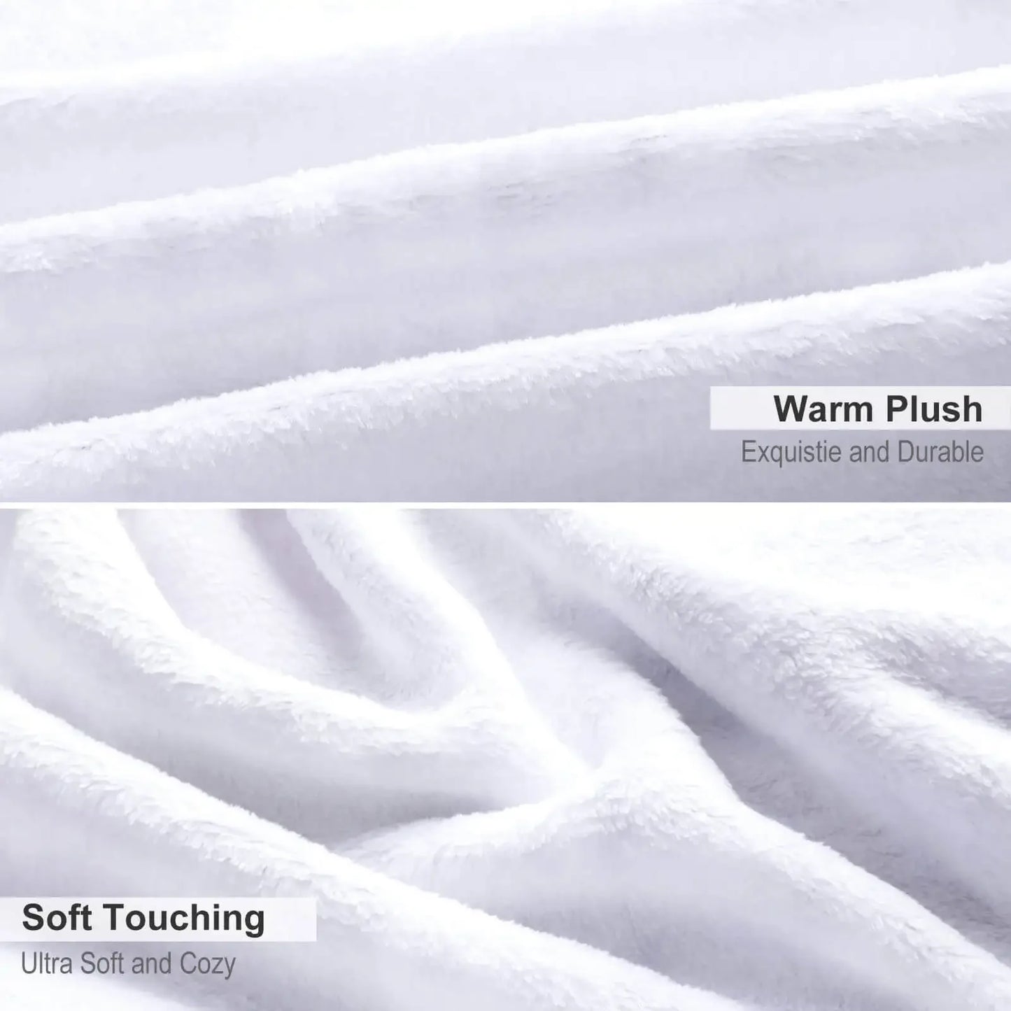 Forest Mushroom Fleece Blanket Throw