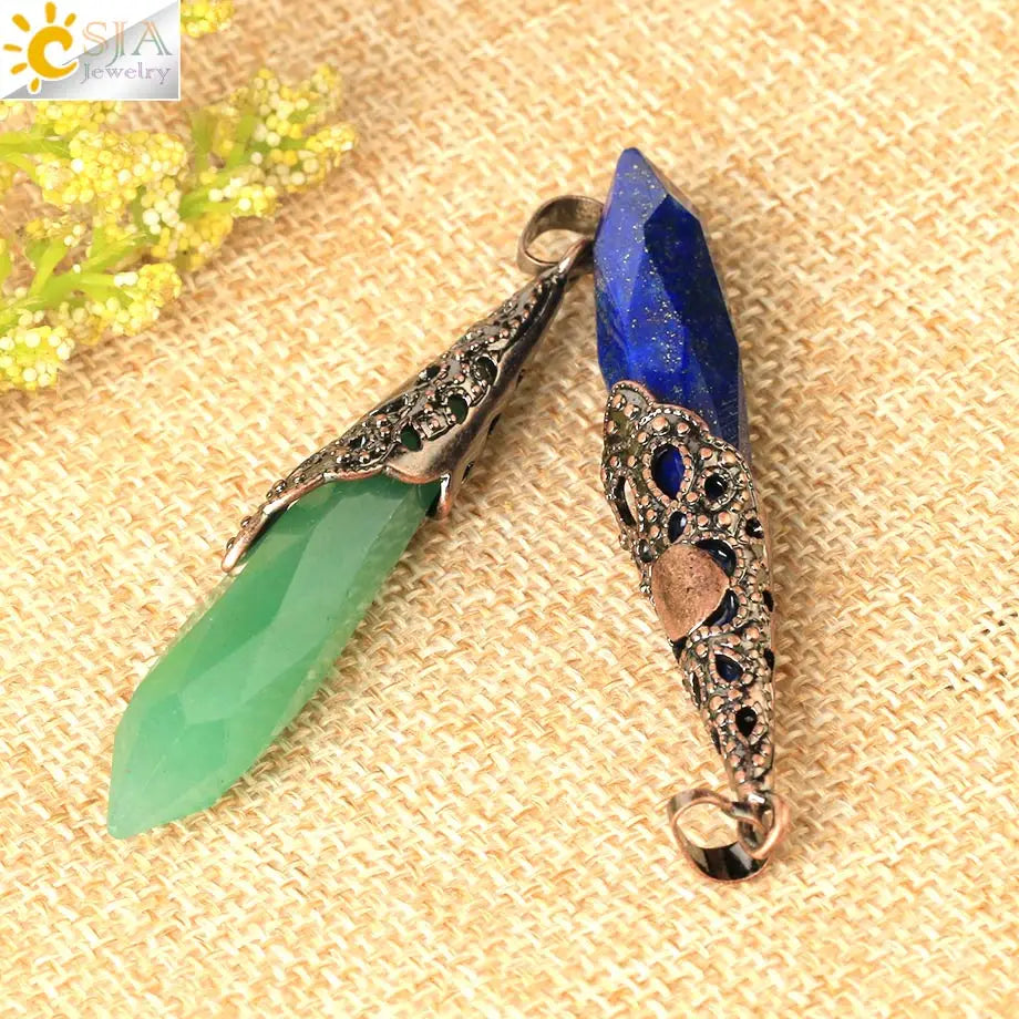 Brass Ornate Pendulums - Elven Collection